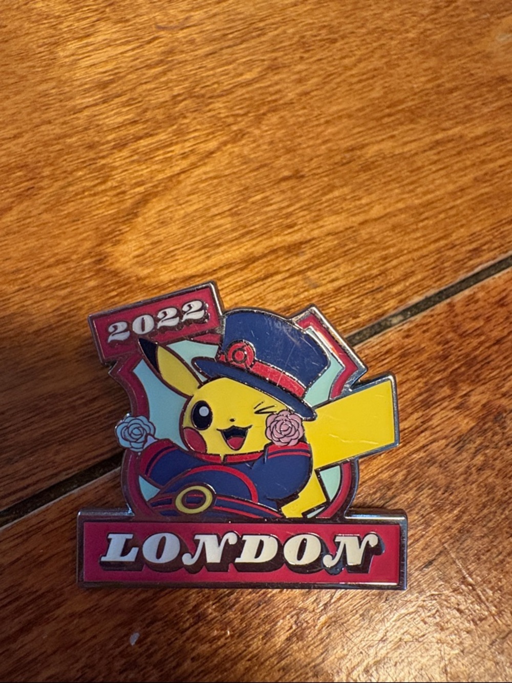 Pokemon Yellow Pikachu London 2022 Enamel Pin